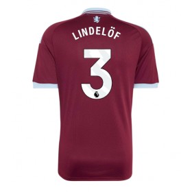 Pánské fotbalový oblečení Aston Villa Victor Lindelof #3 Domácí košile 2026-27 Krátkým Rukávem